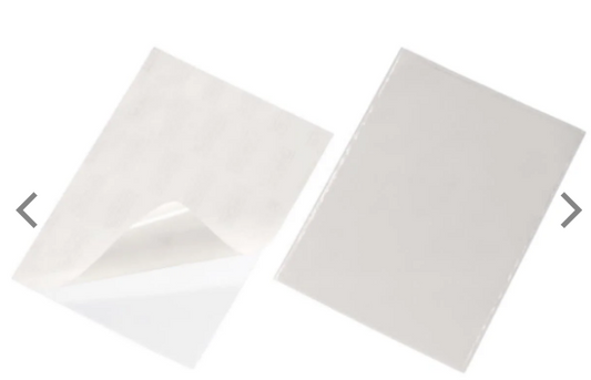 Durable POCKETFIX A4 Self-Adhesive Document Pockets UAE | 210x297mm Office Organizers Dubai Abu Dhabi