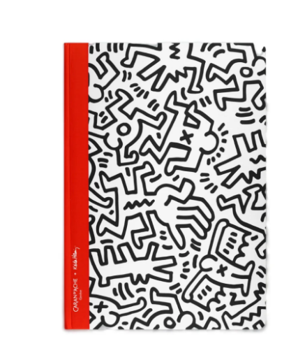 Caran d'Ache Keith Haring A5 Notebook UAE | Premium Dotted Hardcover Journal Dubai Abu Dhabi