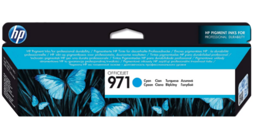 HP 971 Cyan Ink Cartridge CN622AE - UAE Wide Delivery | Dubai Abu Dhabi Sharjah