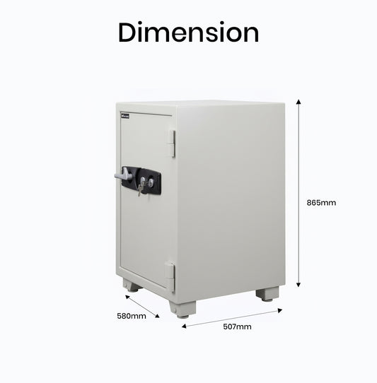 Eagle Safes Fire Resistant Safe SS-080K+K Dubai Abu Dhabi UAE - 2 Key Security Locks