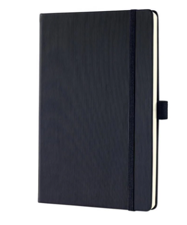 Sigel Notebook CONCEPTUM A5, Hardcover, Plain, Black