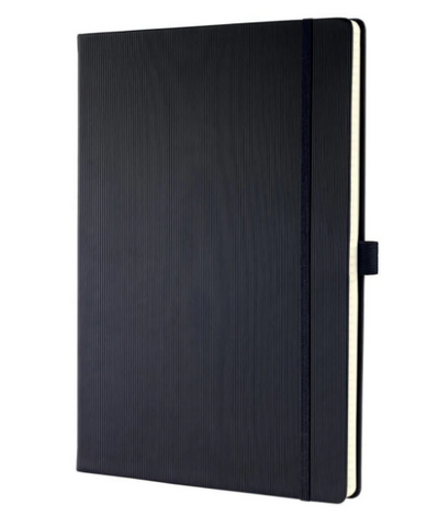 Sigel CONCEPTUM A4 Hardcover Notebook - Premium Black Plain Journal | UAE Delivery