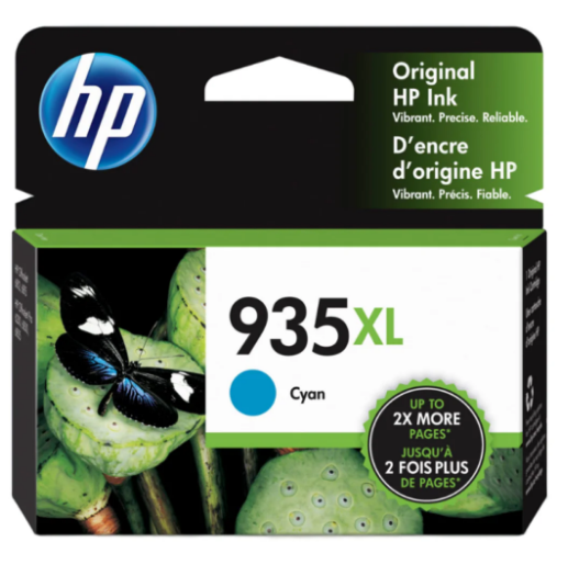 HP 935XL Cyan Ink Cartridge C2P24AE - Dubai Abu Dhabi UAE Delivery