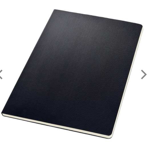 دفتر ملاحظات سيجل كونسيبتوم A4 مقسم بخطوط شبكية أسود فاخر الإمارات | Sigel CONCEPTUM A4 Graph-Ruled Premium Black Softcover Notebook UAE Dubai Abu Dhabi