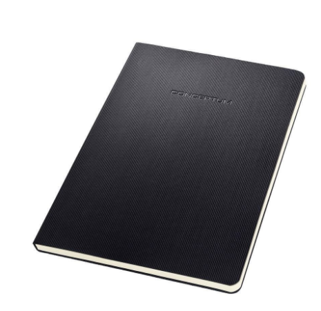 Sigel CONCEPTUM A5 Notebook Dubai UAE - Premium Graph-Ruled Softcover Black | UAE-Wide Delivery