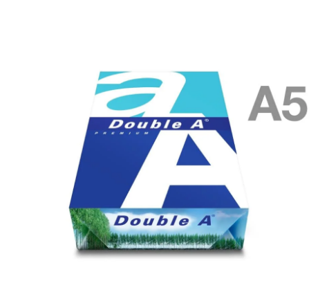 Double A Premium Paper A5, 80gsm, 500sheets/ream