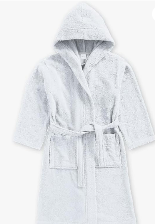 INFINI HOMES Iris Bathrobe Cotton 400 GSM - Premium UAE Bathwear