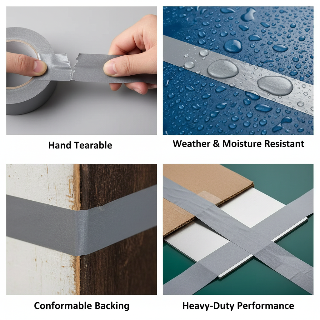 Duct Tape 20 Yard x 2 Inch - Heavy Duty Adhesive Tape UAE | Multi-Purpose Packing Tape