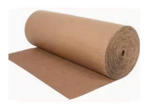 Infini Homes Corrugated Wrap Roll 1.3m x 10kg (Brown) – Heavy-Duty Kraft Cushioning for Packing & Shipping
