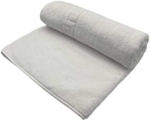 INFINI HOMES Magnolia White Luxury Bath Towel 70x140cm - Premium 600 GSM Cotton Hotel Spa Quality