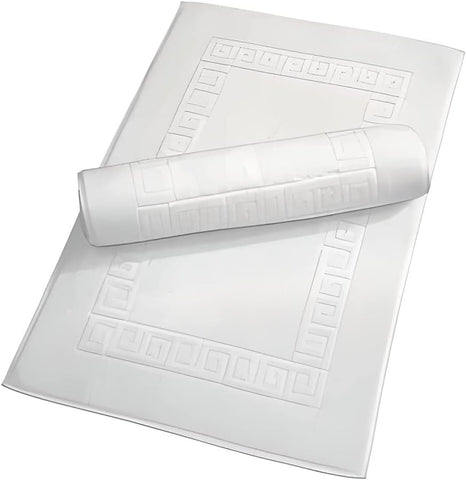 INFINI HOMES Magnolia Bath Mat Set - Premium 600 GSM Cotton - Dubai Abu Dhabi UAE