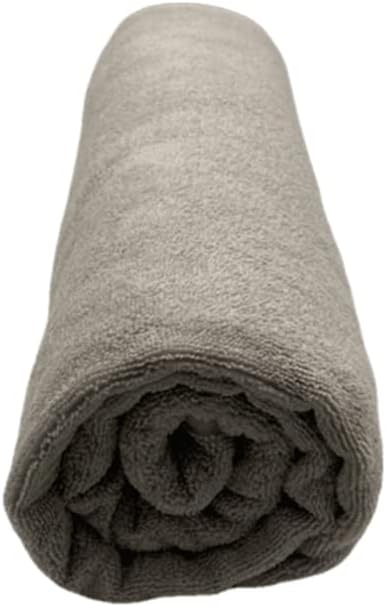 INFINI HOMES Grey Luxury Bath Sheet 90x180cm - Premium 600 GSM Cotton Towel UAE