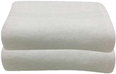 INFINI HOMES White Luxury Hand Towel Set - Premium 100% Combed Cotton Bath Linen UAE