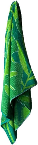 INFINI HOMES Premium Jacquard Beach Towel 86x162cm - Luxury Cotton Bath Towel UAE