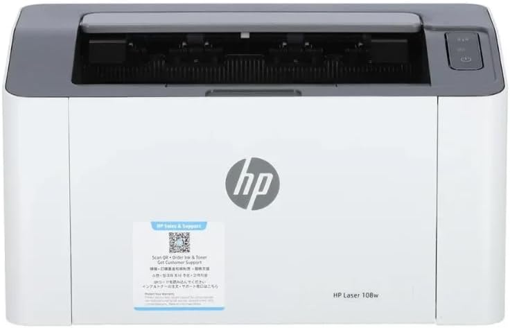HP Laser Printer M108W Wireless Monochrome Printer Front View – Home & Office UAE