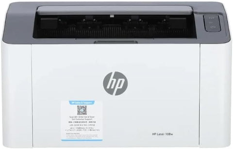 HP Laser Printer M108W Wireless Monochrome Printer Front View – Home & Office UAE