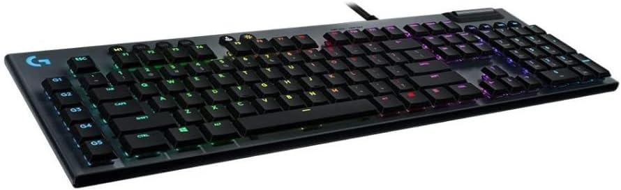 Logitech G815 LIGHTSYNC RGB Mechanical Gaming Keyboard - GL Tactile Low Profile | UAE Stock
