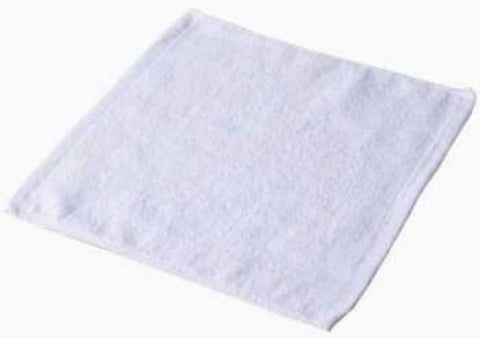 INFINI HOMES Iris White Luxury Face Towel Set - Premium 100% Combed Cotton Bath Linen UAE