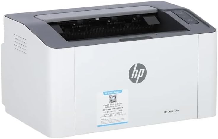 HP Laser Printer M108W Wireless Monochrome Printer Side View – Buy Online UAE