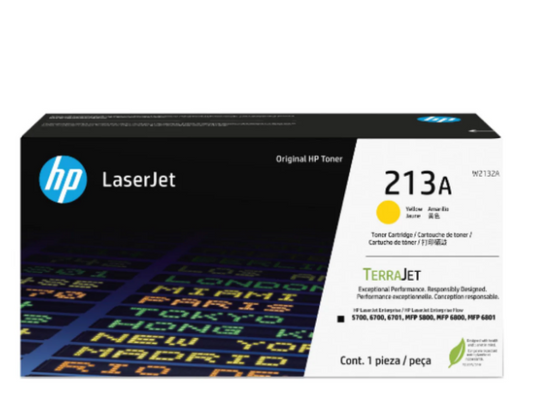 HP 213A Yellow Toner Cartridge W2132A - UAE Delivery | Dubai Abu Dhabi Sharjah