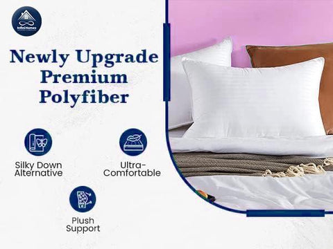 Hotel-quality pillow ensuring luxurious 