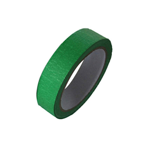 Infini Homes Green Color Masking Tape – Durable Fabric-Paper Blend for Crafting, Labeling & Decorating