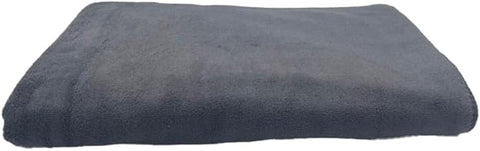 INFINI HOMES Premium Blue Microfiber Hair Towel - Quick Dry Bath Linen 70x140cm UAE