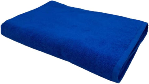 INFINI HOMES Iris Royal Blue Luxury Bath Sheet - Premium 100% Combed Cotton 90x180cm UAE