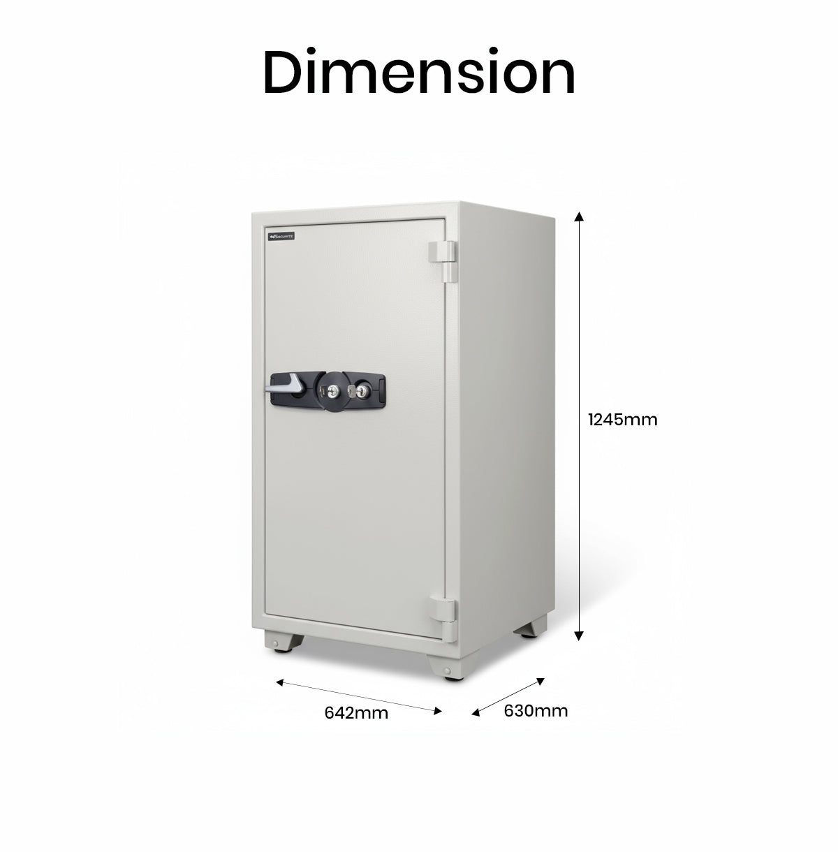 Eagle SS-150 Fire-Resistant Safe – Dual Key Lock System