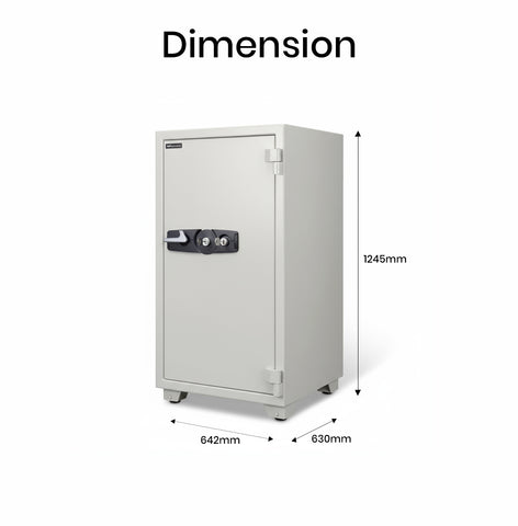 Eagle SS-150 Fire-Resistant Safe – Dual Key Lock System