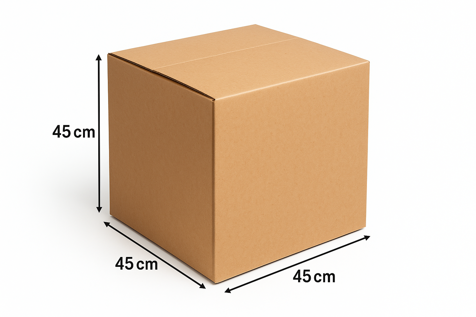 Cardboard Box 45x45x45cm UAE | Heavy Duty 5-Ply Shipping Carton Dubai Abu Dhabi