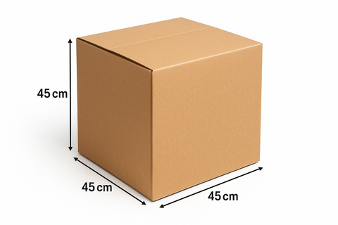 Cardboard Box 45x45x45cm UAE | Heavy Duty 5-Ply Shipping Carton Dubai Abu Dhabi