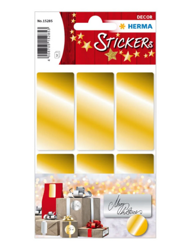 Premium Gold Labels UAE - Herma Decor 34x67mm Stickers | All 7 Emirates Delivery