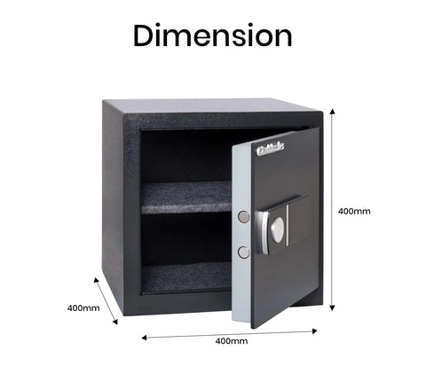 Chubbsafes HOMESTAR M-55 Digital Safe – 54L Capacity, Anthracite Finish