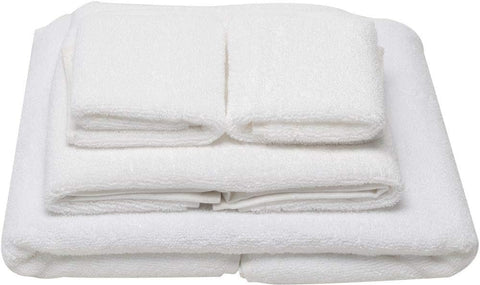 INFINI HOMES Iris White Luxury Bath Towel 70x140cm - Premium 600 GSM Cotton Hotel Spa Quality UAE