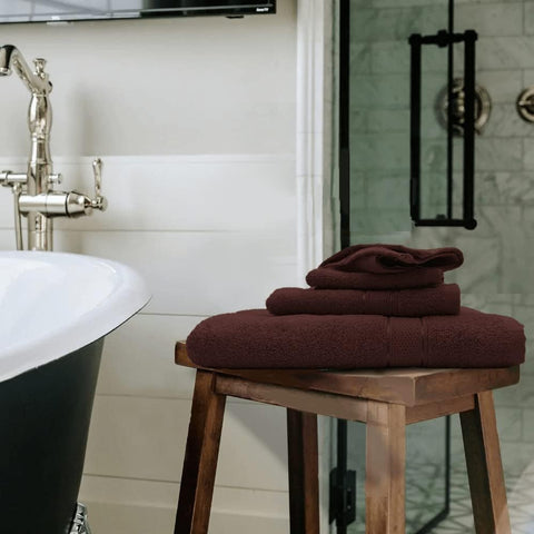 INFINI HOMES Daffodil Premium Cotton Towel Set - Hotel Quality Bath Linen UAE