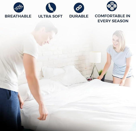 durable bedsheet for long-lasting comfort and relaxation.