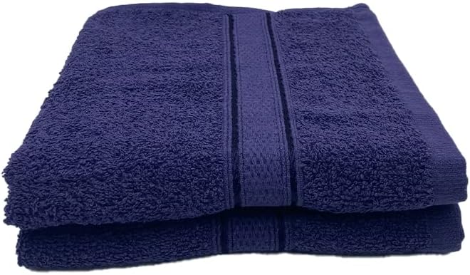 INFINI HOMES Daffodil Premium Hand Towel Set - 100% Cotton Hotel Quality Bath Linen UAE
