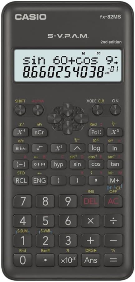 Casio FX-82 MS Scientific Calculator - 2nd Edition | UAE School & University Essential