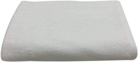 INFINI HOMES Iris White Luxury Bath Towel 70x140cm - Premium 600 GSM Cotton Hotel Spa Quality UAE