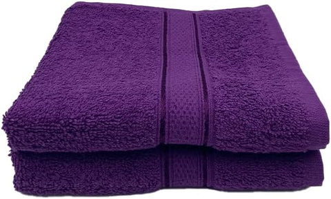 INFINI HOMES Daffodil Premium Hand Towel Set - 100% Cotton Hotel Quality Bath Linen UAE