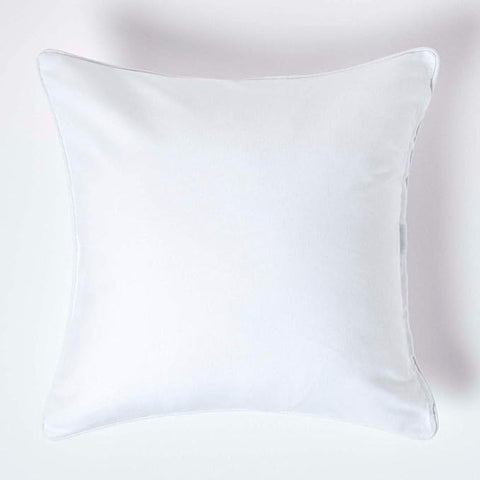 INFINI HOMES Premium White Cotton Cushion Covers 40 X 40 - UAE Living Room Decor