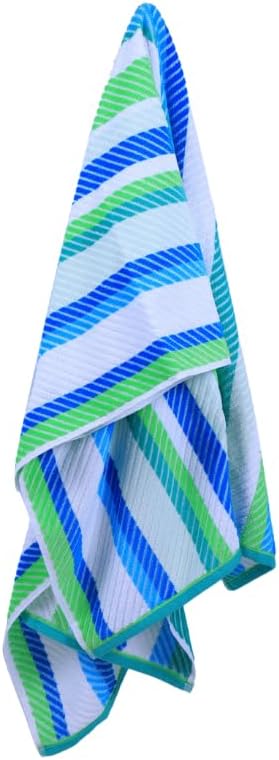 INFINI HOMES Premium Petunia Jacquard Beach Towel - 86x162cm UAE