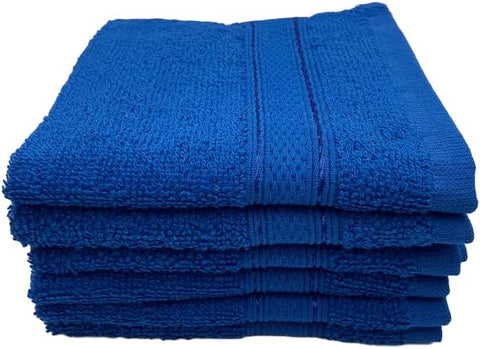 INFINI HOMES Daffodil Premium Face Towel Set - 30x30cm (6 Pack) - 600 GSM Cotton - UAE Wide Delivery