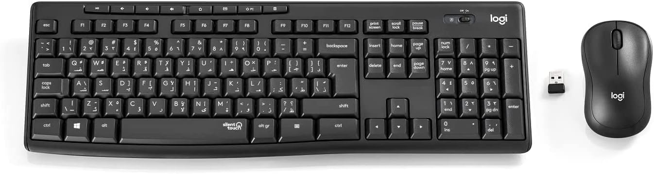 Logitech MK295 Silent Wireless Keyboard and Mouse Combo – UAE Stock | Dubai, Abu Dhabi, Sharjah, Ajman, Fujairah, Ras Al Khaimah & Umm Al Quwain Delivery