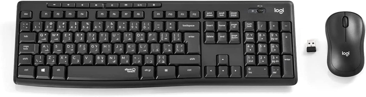 Logitech MK295 Silent Wireless Keyboard and Mouse Combo – UAE Stock | Dubai, Abu Dhabi, Sharjah, Ajman, Fujairah, Ras Al Khaimah & Umm Al Quwain Delivery