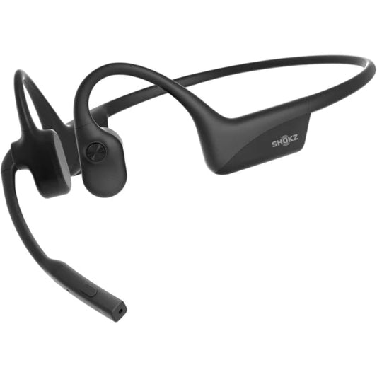 Shokz OpenComm 2 Bone Conduction Bluetooth Headset 2025 Black UAE | Dubai, Abu Dhabi, Sharjah, Ajman, Fujairah, Ras Al Khaimah & Umm Al Quwain