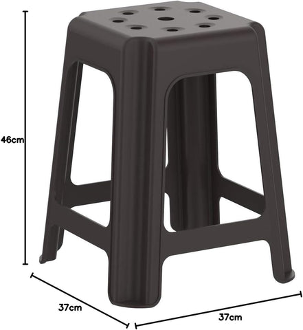 High Stool Square - Premium Plastic Step Stool UAE | Dubai Abu Dhabi Sharjah