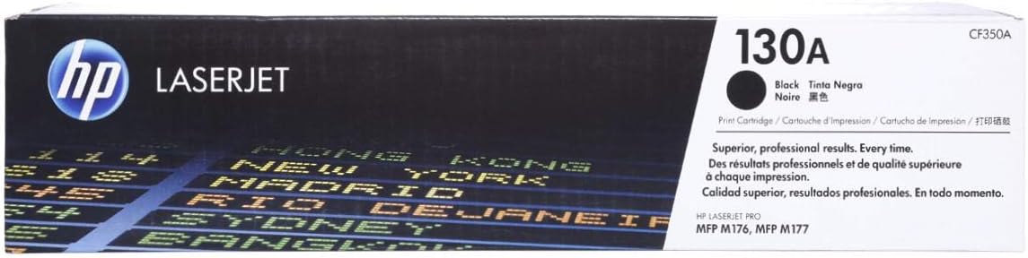 HP 130A Black Toner Cartridge CF350A - Original for LaserJet Pro M176n M177fw UAE