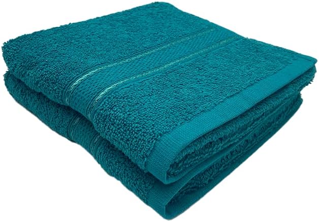 INFINI HOMES Daffodil Premium Hand Towel Set - 100% Cotton Hotel Quality Bath Linen UAE
